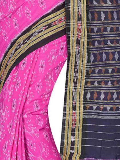 Odisha Handloom Sambalpuri Women Cotton Handloom Saree Jiomart