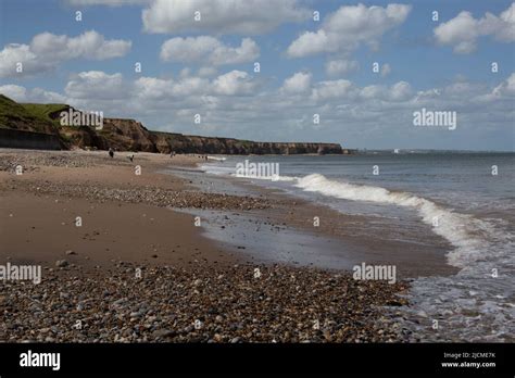 Seaham Beach Country Durham England Uk Stock Photo Alamy