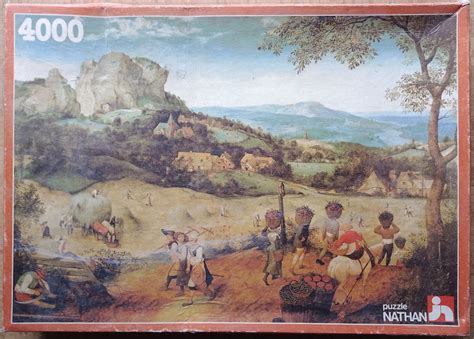 4000 Nathan The Hay Harvest Pieter Bruegel Rare Puzzles