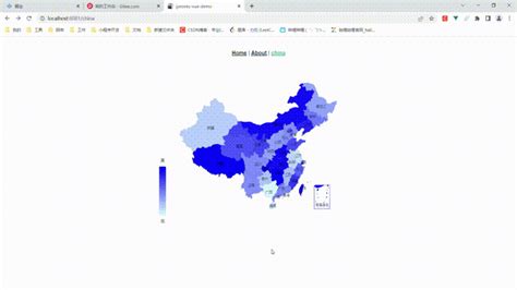 Vue3 Echarts 中国地图 点击提示 张生荣