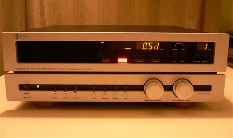 Spectral Sdr 1000 Series Ii Cd Player Preamplifier For Sale Us