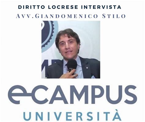 Intervista allAvv Giandomenico Stilo Gli Avvocati e lUniversità