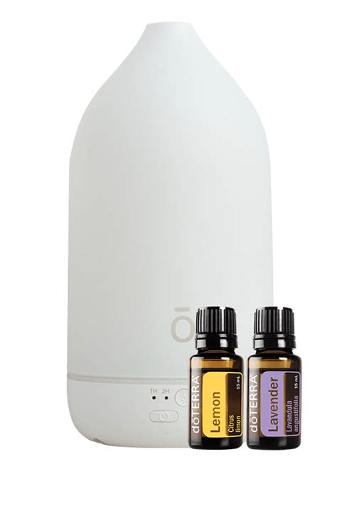 Difusor Laluz con Limón y Lavanda Aceites esenciales dōTERRA