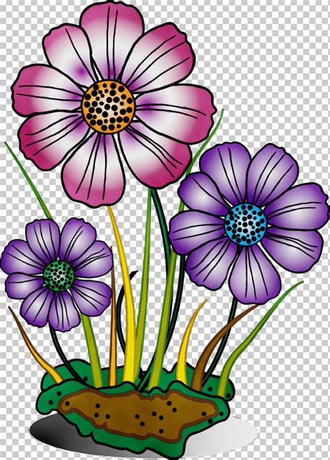 Flower Petal Plant Violet Purple Png Clipart African Daisy Daisy