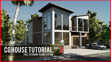 How To Create A Modern House In Blender Part Blender Youtube