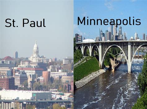 St Paul And Minneapolis A Tale Of Fraternal Twin Cities Thegeoscholar