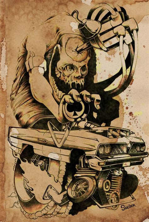 138 Best Images About Hot Rod Cartoons On Pinterest Cartoon Art Cars