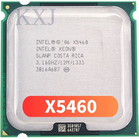 Intel Xeon X5460 3 16GHz 12M 1333 Processor Close To LGA771 Core 2 Quad