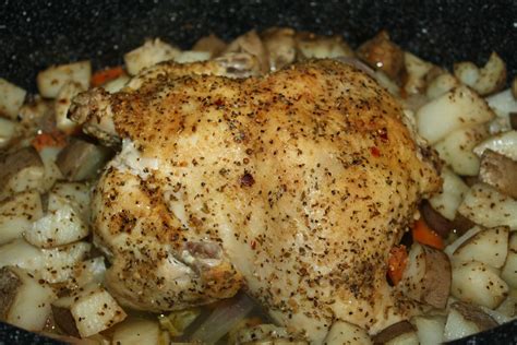 Crock Pot® Roasted Whole Chicken With Vegetables Whole30® Approved • Passport Flavor