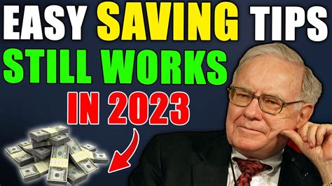 Warren Buffett My Simple Saving Tips That Actually Works In 2023