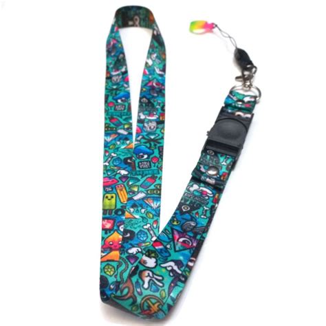 Jual Lanyard Printing HP ID Card Motif Maternal Free Karet Oring