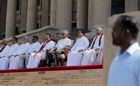 New Cabinet Of Ministers Sworn In Sri Lanka