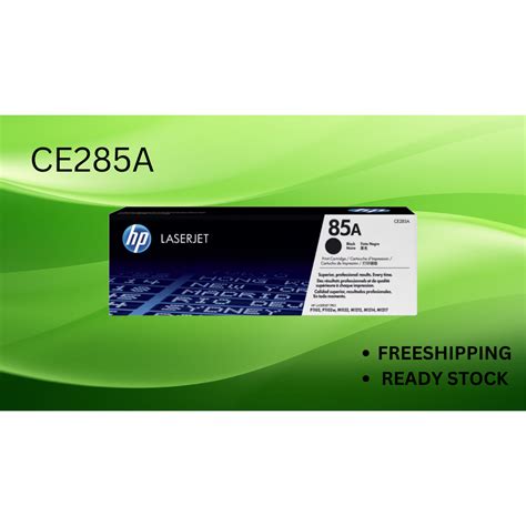 Hp Ce285a 85a Black Original Laserjet Toner Cartridge Shopee Malaysia