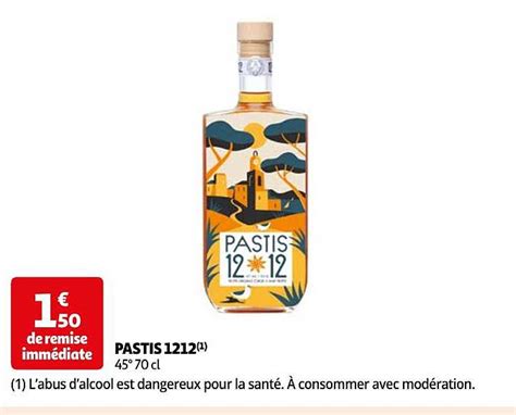 Promo Pastis 1212 Chez Auchan ICatalogue Fr