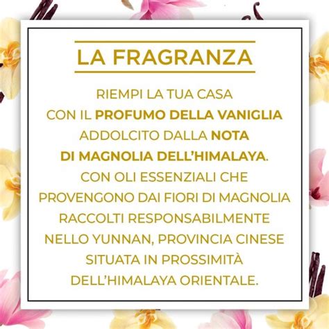 Ricarica Per Diffusore Elettrico Vaniglia E Magnolia Botanica Air Wick