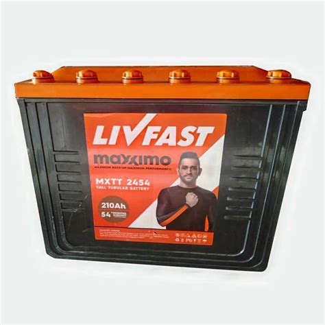 Livfast Maxximo Mxtt Tall Tubular Battery Ah At In