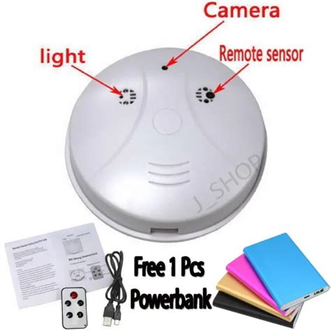 Hidden Camera Smoke Detector Spy Camera 180 Days Standby Mini HD 1080P