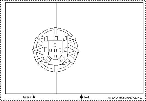 Portugal S Flag Coloring Page Flag Crafts Cup Crafts Portugal Flag Spain And Portugal Flag