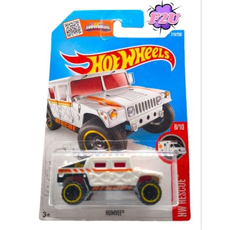 Hot Wheels Humvee White Shopee Malaysia