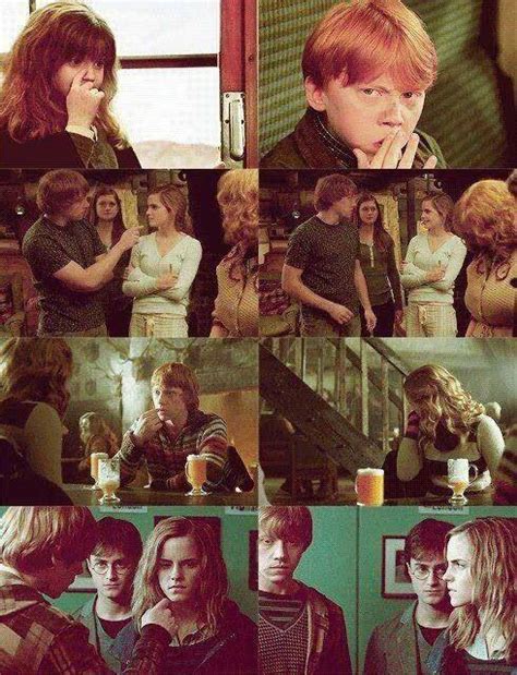 Harry Potter Ron And Hermione Moments