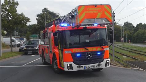 Alarm 3ter Zug Presslufthorn Löschzug FRW3 Der Berufsfeuerwehr