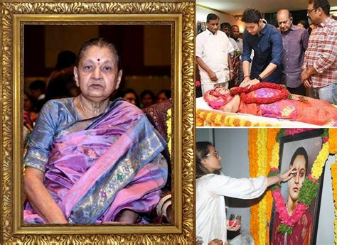 Celebrities console Mahesh Babu over his mother's death | cinejosh.com