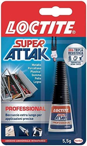 Loctite Super Attak Precision Colla Liquida Trasparente Con Beccuccio