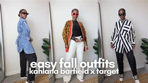 Fall Outfits Kahlana Barfield X Target Collab Try On Haul Youtube