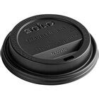 Dart TL TG Traveler Black Dome ThermoGuard Hot Cup Lid With Sip Hole Case
