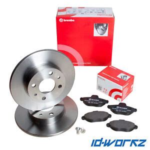 Brembo Rear Brake Discs Pads For Honda Civic Type R Fn