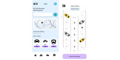 Figma Project App For Parking Lot Figma Community