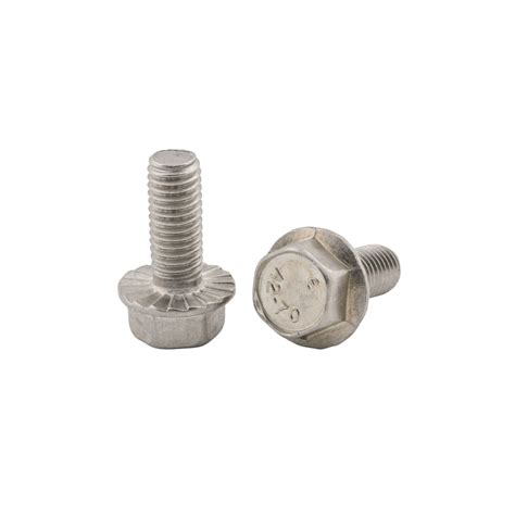 Hexagon Serrated Flange Head Bolt Din 6921 A2 Hexagon Flange Screw