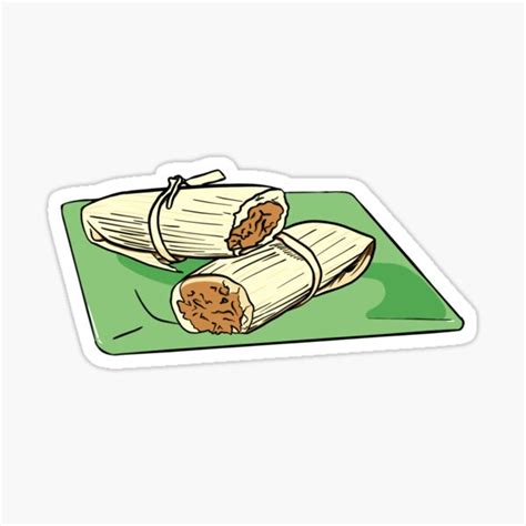 Tamales Sticker For Sale By LucyGraphics Redbubble