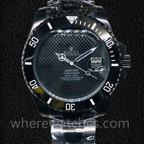 Rolex Submariner Bamford 40mm Pour Des Hommes Automatique Bracelet