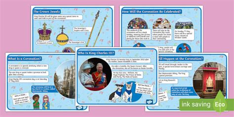 Eyfs All About The Coronation Fact Files Twinkl Twinkl