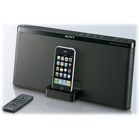 Sony Ipod Speaker Dock Rdp X50ipblk Bandh Photo Video