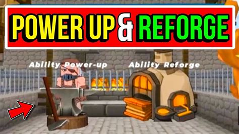 New POWER UP REFORGE System In Skyblock Spoiler Update YouTube