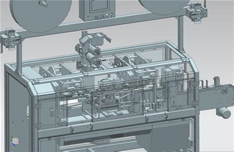 【鸿达】包装机械 蓄电池极板包片机ug设计3d模型下载三维模型ug Nx模型 制造云 产品模型