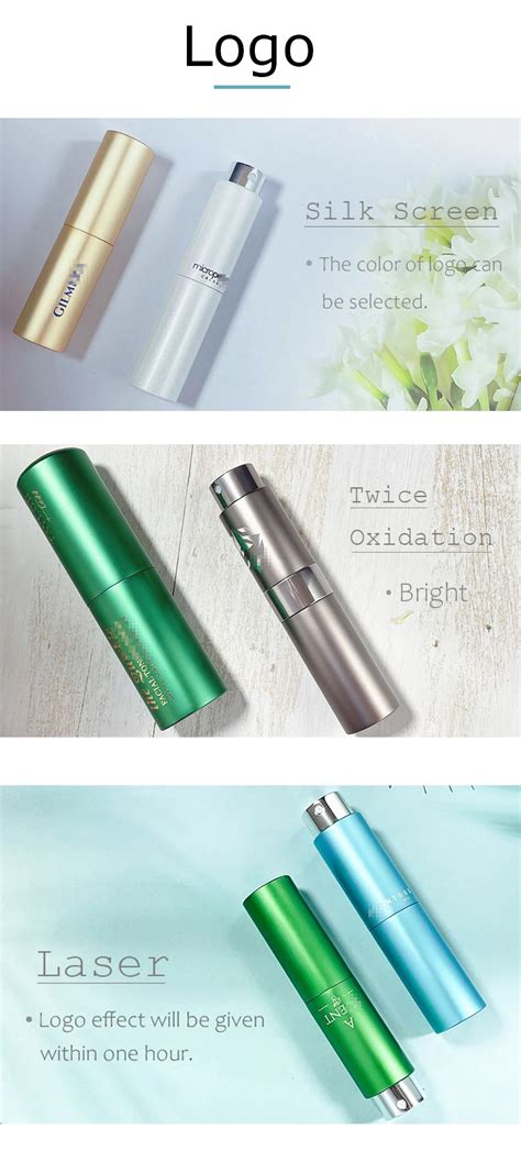 Rts Round 5ml 10ml Twist Up Metal Spray Bottle 8ml Aluminium Portable Refillable Perfume