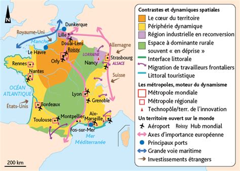 L Organisation Du Territoire Fran Ais Histoire G Ographie Emc