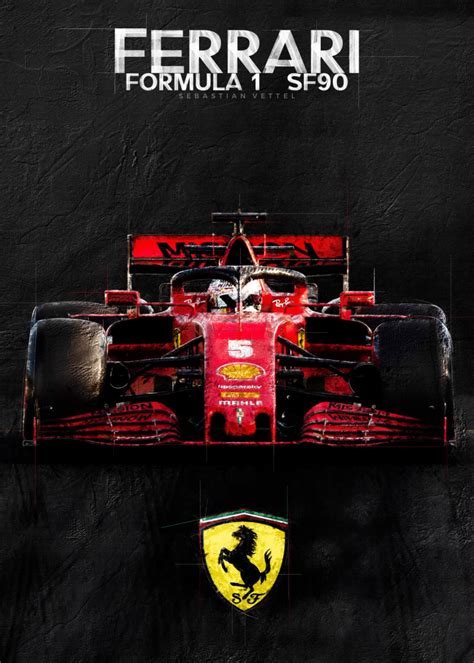 Formula 1 Ferrari Poster