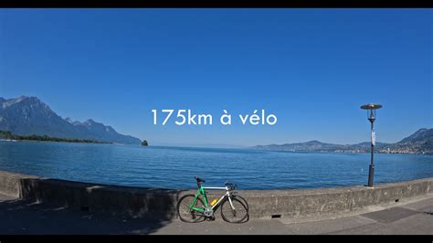 Tour du lac Léman à vélo YouTube