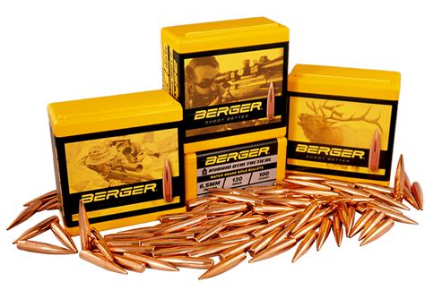 6 5 PRC 153 5 Grain Hybrid Target Rifle Ammunition Berger Bullets