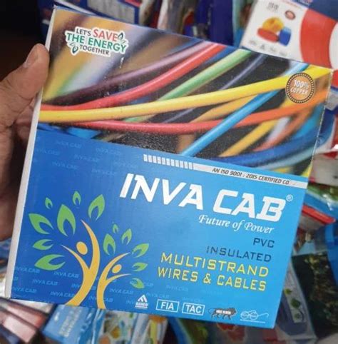 INVA CAB 0 75 SQ MM PVC INSULATED MULTISTRAND WIRES HOUSE WIRING WIRES