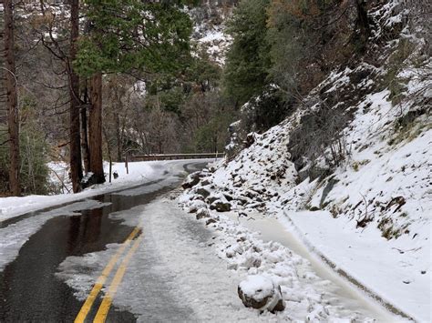 Severe Storm Impacts In Sequoia And Kings Canyon National Parks