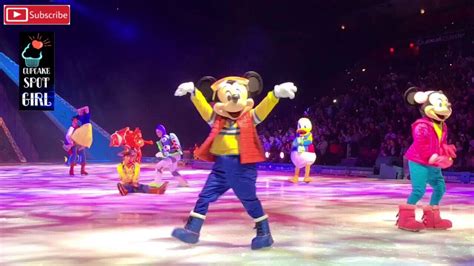 Disney On Ice 2019 Frozen Front Row Seat Full Show Part 1 Opening Show Mickey With Friends