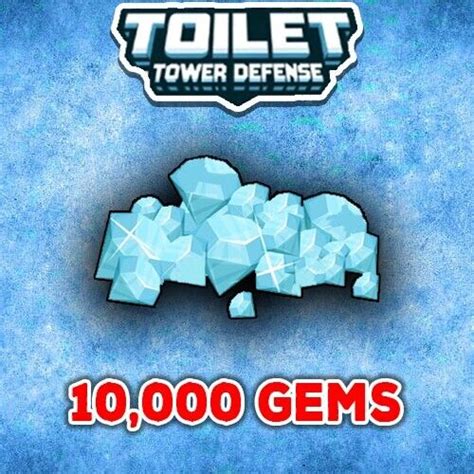 10k Gems 💎 Toilet Tower Defense Ttd Gems Ttd Gems Cheap And Fast