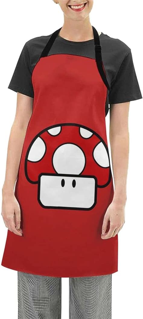 Super Mario Video Game Heroes Chefs Apron Cooking And Baking Aprons For