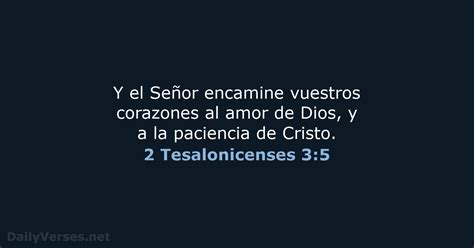 Tesalonicenses Vers Culo De La Biblia Rvr Dailyverses Net