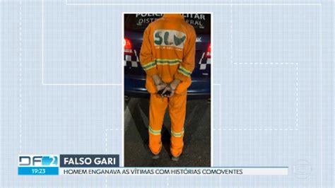 Polícia prende homem que fingia ser gari do SLU para aplicar golpe